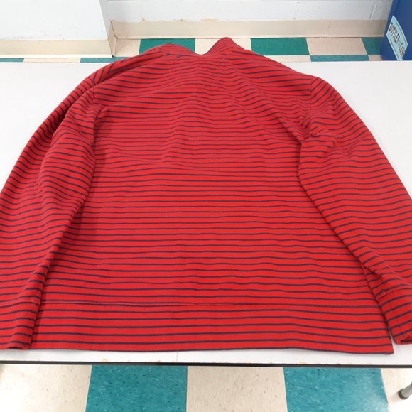 Stripped Nautica TurtleNeck Zipper Sweater - Picture 5 of 8